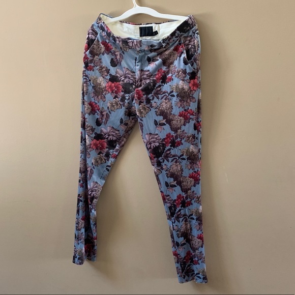 asos mens floral pants